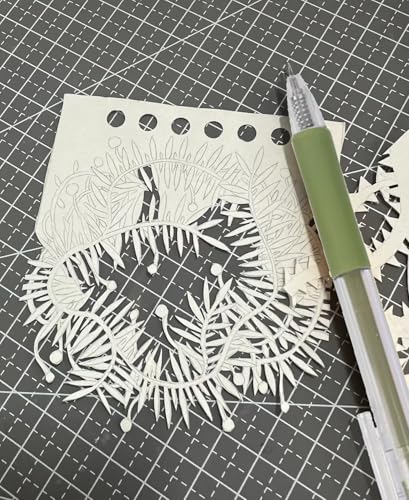 6Pcs Art Cutting Knife Pen for Paper Crafts & Scrapbook