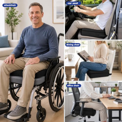 Memory Foam Seat Cushion for Long Sitting