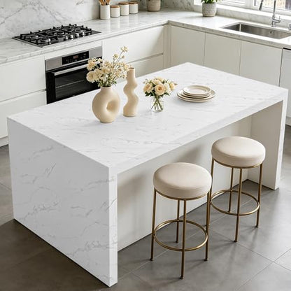 Marble Countertop Contact Paper 15.7'' x 100'' - Peel and Stick Wallpaper - size: 15.7" x 100"