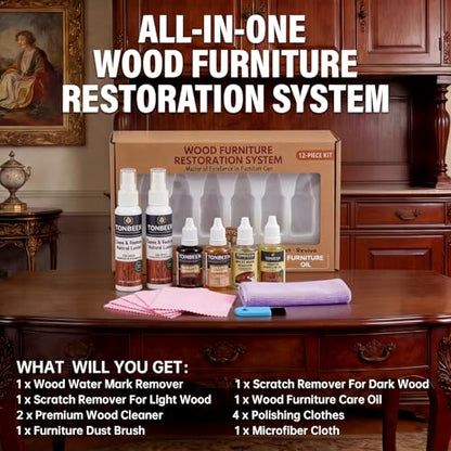 Wood Furniture & Floor Scratch Remover Repair Kit -12 PCS - Eraser Scratch - size: 1 SET