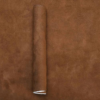 Suede Fabric Car Vinyl Wrap Sticker Sheet, 12"x60", Brown - color: Brown, size: 12" x 60"