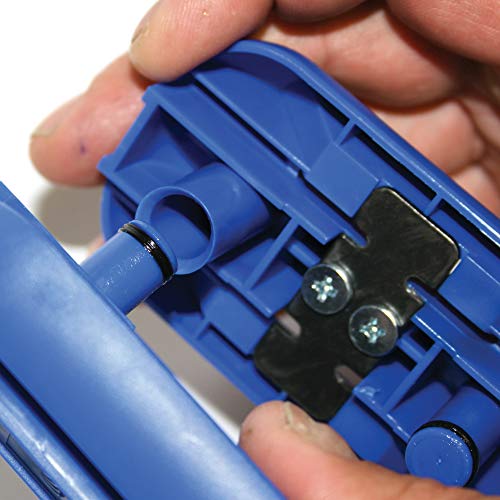 FastCap Q.TRIM Pneumatic Quad Trimmer with 30-Degree Carbon Steel Blade,Blue and FastCap Pliers Macro Flush Cut Trimmers - Perfect for Carpentry and Woodworking