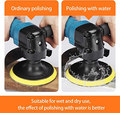 Partyreal Sand-Paper 170PCS 5-Inch 8-Hole Hook-and-Loop Sanding Discs for Random Orbital Sander, Assorted 40/60/80/120/150/220/320/400/600 Grit
