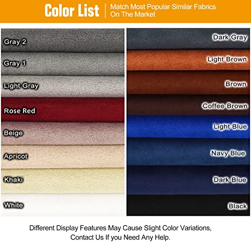 ILOFRI Fabric Couch Repair Patch Self Adhesive 8x11 inch 2PCS, Velvet Microfiber Flannel Sofa Repairing for Upholstery, Furniture, Loveseat, Car Seats, Office Chair, Cloth, Carpet - Beige - color: Beige