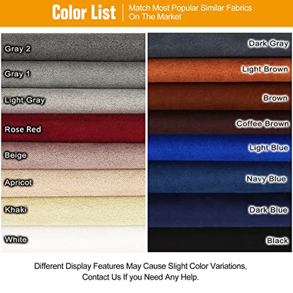ILOFRI Fabric Couch Repair Patch Self Adhesive 8x11 inch 2PCS, Velvet Microfiber Flannel Sofa Repairing for Upholstery, Furniture, Loveseat, Car Seats, Office Chair, Cloth, Carpet - Beige - color: Beige