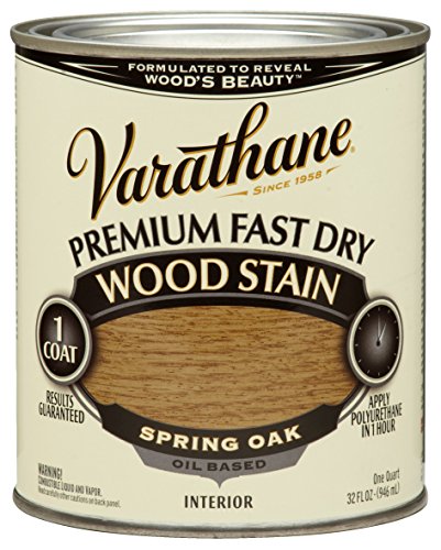 Varathane Premium Fast Dry Spring Oak Wood Stain - color: Spring Oak
