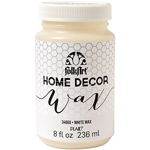 FolkArt Home Decor Wax Sealer (8-Ounce), 34860 White - color: White Wax