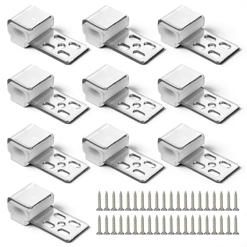 10 PCS Couch Spring Clips, Upholstery Clips for Furniture Spring Clip Ek Clip 15.7"x8.6" Sofa Chair Zig zag Furniture Springs Repair for Chair Couch Sofa Replacement Parts, 40 Screws