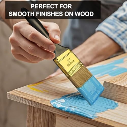 Great Andrew Paint Brushes, 30 PCS 2" Bulk Paint Brush Pack - size: 30 PCS, 2"