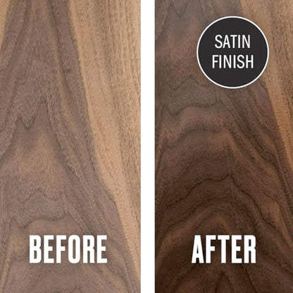 Walrus Oil - Furniture Butter, Paste Wax Wood Finish. 100% Natural, VOC-Free. 8 oz