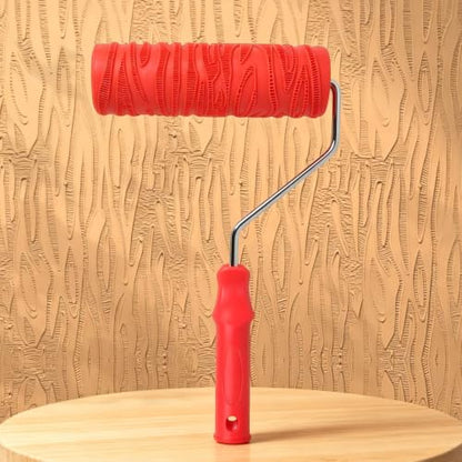Hanroy 8" Pattern Paint Roller for Wall Texture Art - color: 2008T