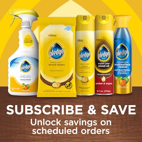Pledge pH Balanced Multi Surface Cleaner Spray, Fresh Citrus, 25 oz, 3 pk - size: 25 Fl Oz (Pack of 3)