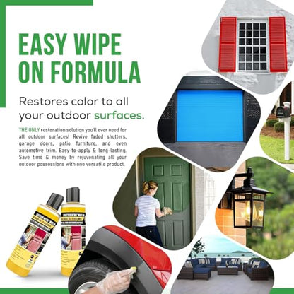 Wipe On | Advanced Color Restorer & Protactant, 08 Fl Oz. - size: Wipe On / 8 Oz