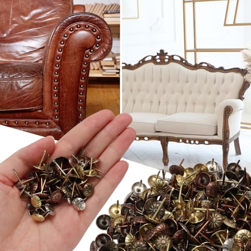 Upholstery Tacks Assortment Kit, 400PCS - color: Kit