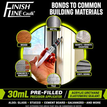 30mL Pre-Filled Precision Caulk Applicator Almond 1-Pack - color: Almond