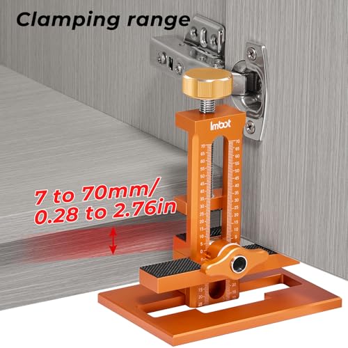Imbot Cabinet Door Mounting Jig 3-in-1 Aluminum Extended Version - size: Extended Version