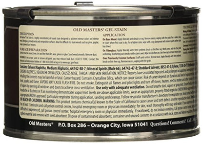 Old Masters 80208, 1 Pint, Golden Oak, 16 Fl Oz