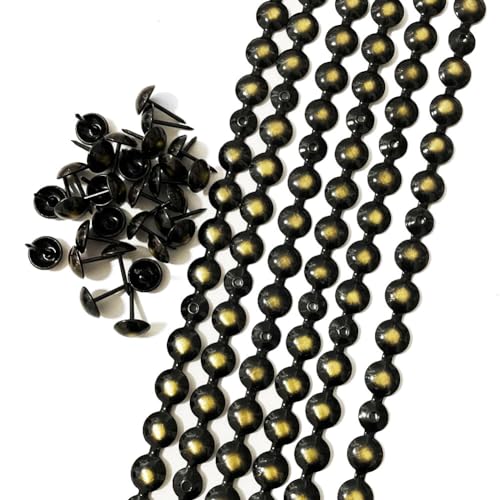 10Meters Upholstery Tacks Strips/Nailhead Trims(J:11mm Bronze) - color: Bronze, size: 11mm