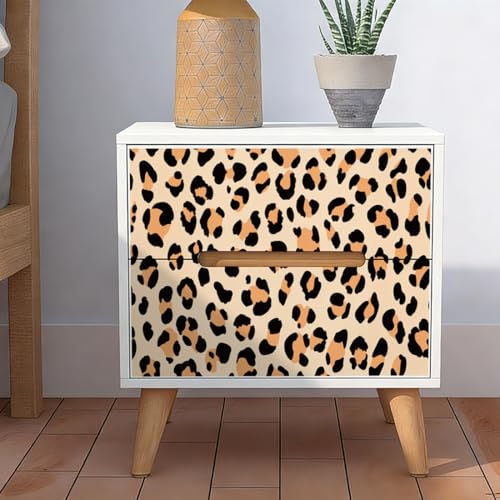 3 Sheet Leopard Rub on Transfers for Crafts and Furniture 6x12 - style: Leopard Print