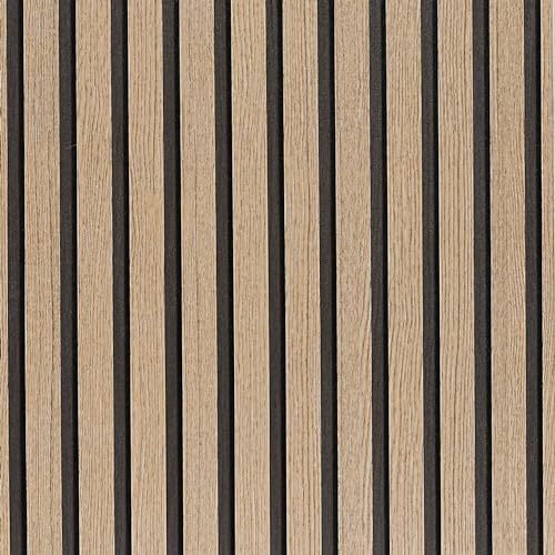 Wood Slat Peel and Stick Wallpaper 35.4"x200" Extra Wide Brown Vinyl Faux Wood Stripe Contact Paper Self-Adhesive Waterproof Removable Wall Panel for Bedroom Bathroom Office Fewer Seams Easy Install - color: Dark Brown, size: 35.4" x 200"