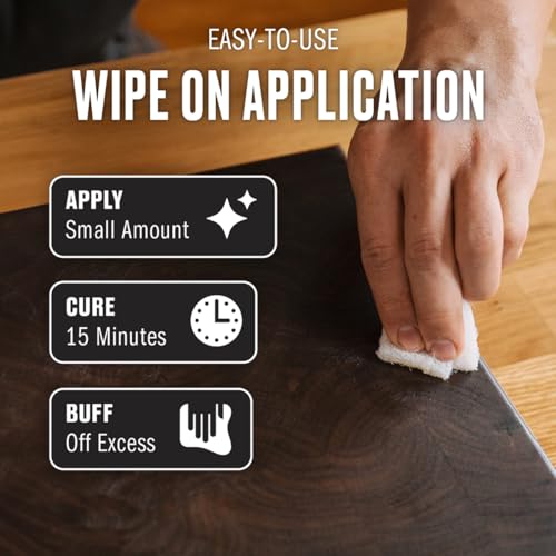 WALRUS OIL - Wood Wax, 0.75 oz Can, FDA Food-Safe, Cutting Board Wax and Board Cream - size: 0.74 Fl Oz (Pack of 1)