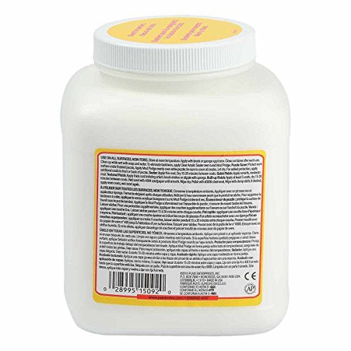 Mod Podge Matte Sealer, Glue & Finish: All-in-One Craft Solution- Quick Dry, Easy Clean, for Wood, Paper, Fabric & More. Non-Toxic - Craft with Confidence, Made in USA, 64 oz., Pack of 1 - size: 64 fl oz