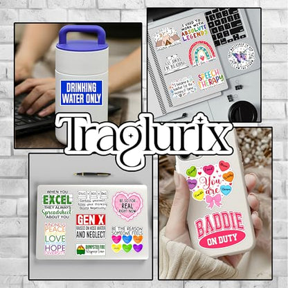 (3Pcs) There are Friends There is Family Inspirational Sticker Best Friend Friendship Motivational Decorative Stickers Waterproof Vinyl Decal for Tumbler Water Bottle Laptop Mug Size 3x2.9 Inches