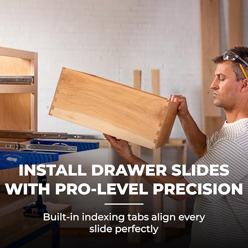 Kreg Drawer Slide Jig, Cabinet Drawer Slide Jig, KHI-SLIDE, Set of 2