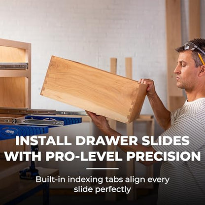 Kreg Drawer Slide Jig, Cabinet Drawer Slide Jig, KHI-SLIDE, Set of 2