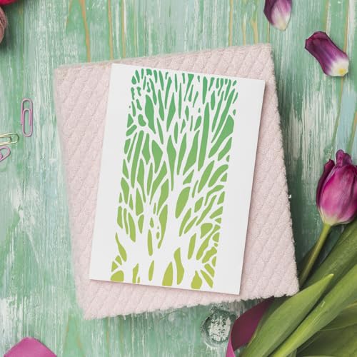 Stencils for Crafts Reusable Texture Stencils for Painting - style: Floral