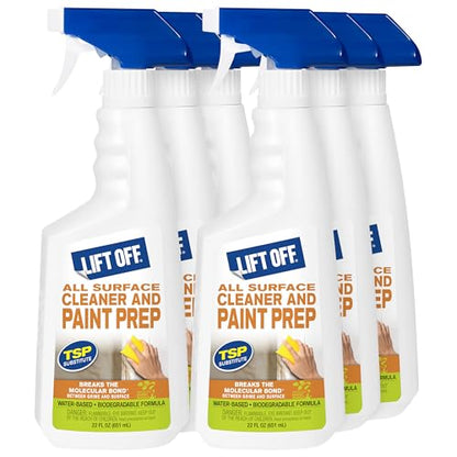 Lift Off Surface Cleaner & Paint Prep, 22 fl oz, 42022 (Pack of 6) - size: 22 Ounce (Pack of 6)