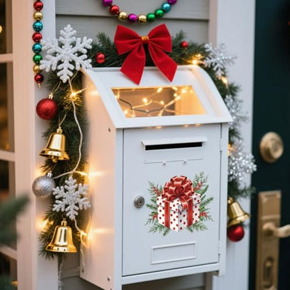 GLOBLELAND 4 Sheets Christmas Cardinal Bird Furniture Transfers Stickers 6x12inch Santa Claus Snowman Rub on Transfer UV Self-Adhesive Stickers Wall Art Craft for Bedroom Living Room Table Decoration - style: Cardinal