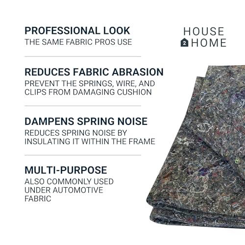 House2Home Padding Upholstery Spring Cover Durapad 24" x6ft