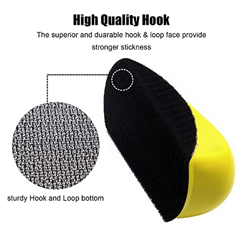 VIBRATITE 6 Inch Mouse Sanding Blocks, Hook & Loop Hand Sander, 2PCS - size: 6" Mouse*2