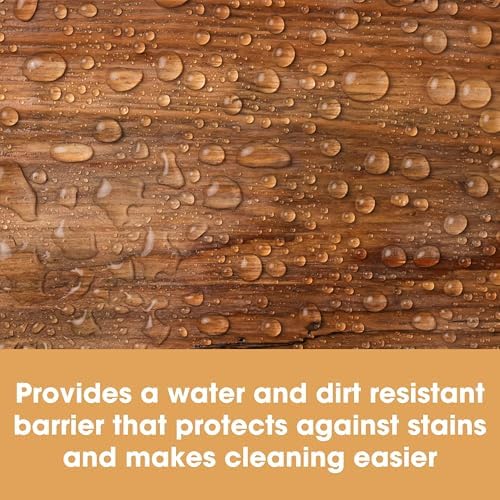 Furniture Clinic Danish Oil for Wood - Premium Finishing Oil to Enhance The Natural Beauty of Oak, Pine & Wooden Worktop Surfaces - Seal & Protect for a Satin Finish - 169 fl oz - size: 169 fl oz
