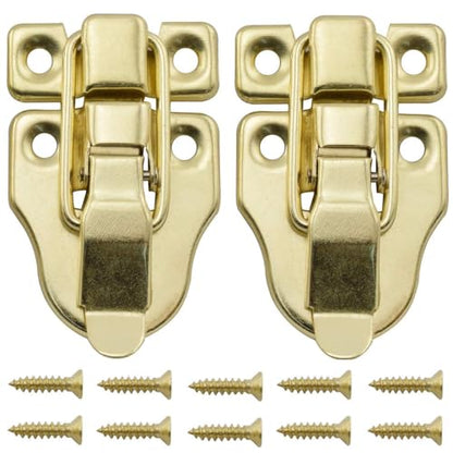 SDTC Tech 2-Pack Antique Duckbilled Toggle Latch Gold