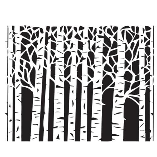 Dixie Belle Paint Company Stencil - Birchwood - 16� x 20� - style: Birchwood