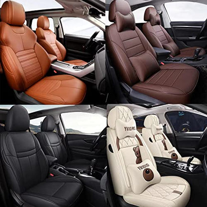CDY Marine Vinyl Faux Leather: Soft Waterproof Faux Leather Fabric 54"x 36" - color: Dark Brown