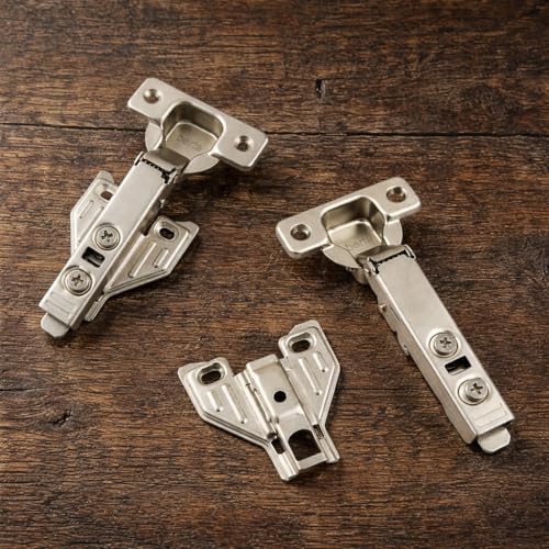 50-Pack Full Overlay Face Frame Soft-Close European Hinges - size: 50 Pack