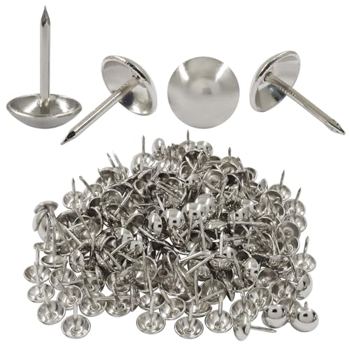 Upholstery Tacks for Furniture, Silver, 100Pcs - color: Silver