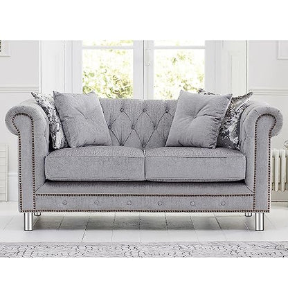 Sumnacon 4PCS Aluminium Alloy Furniture Legs - Round Adjustable Sofa Legs Furniture Cabinet Legs, 2 Inch Funiture Feet for Cabinet Desk Table Chair Sofa Bed, Silver - color: Silver, size: 2 Inch Height