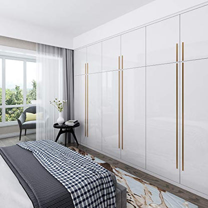 Yenhome Vinyl Contact Paper Waterproof 24" x 196" Glossy White Removable Peel and Stick Wallpaper Table Drawer and Shelf Liner Self adhesive Contact Paper for Kitchen Cabinets Cover - size: 24"W x 200"L