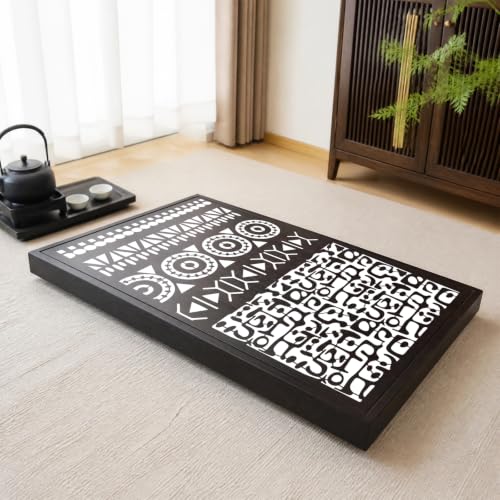 Stencils for Crafts Reusable Texture Painting Template on Wood Furniture - style: Textures