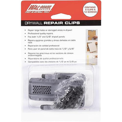 WAL-Board Tools Drywall Repair Clips, Wall Repair Tool, Assembled in USA - size: One Size