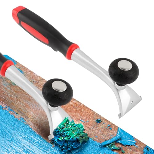 2-1/2" Ergonomic Carbide Scraper, Heavy‑Duty Handheld Paint Scraper