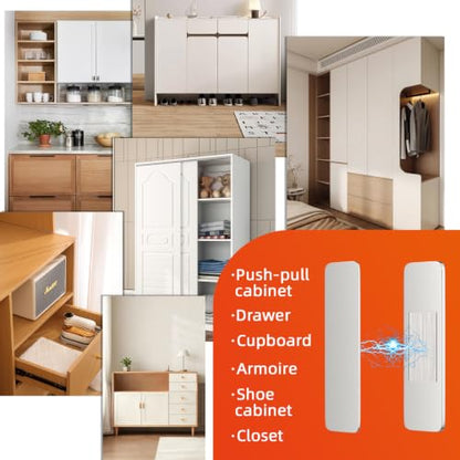 Jiayi 6 Pack Magnetic Door Catch Adhesive Cabinet Door Magnets for Closure