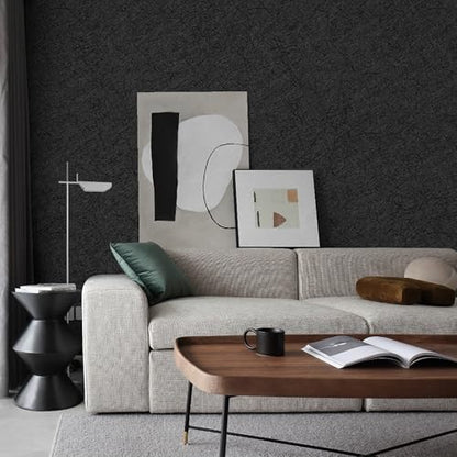 Dark Grey Peel and Stick Self Adhesive Wallpaper Countertop Contact Paper - color: Dark Gray, size: 15.7" x 118"