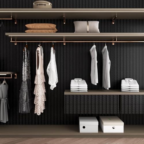 ReWallpaper Basketweave Peel and Stick Wallpaper 30in x 16.5ft Black Texture Wallpaper Waterproof Embossed Vinyl Wall Covering for Kitchen Bedroom Walls Removable Contact Paper for Cabinets Shelves - size: 30in x 16.5ft