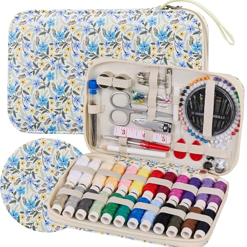 Bobode Cute Travel Sewing Kit for Adults & Beginners - color: 130PCS-FXZ
