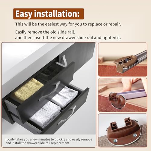 Drawer Guide Glide Compatible with Kenlin Rite-Trak II 168 Drawer Slides